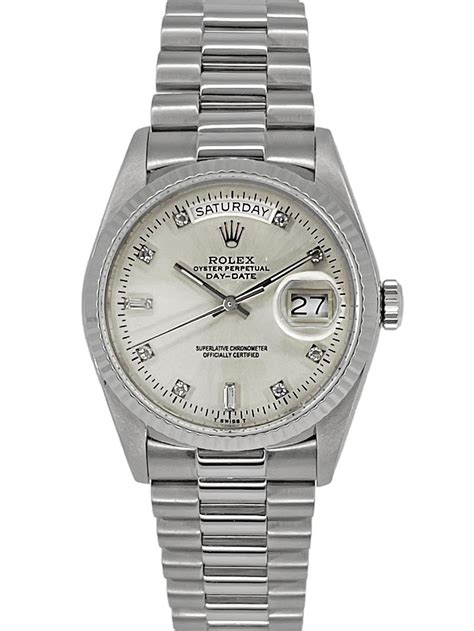 day date rolex silber|Rolex Day.